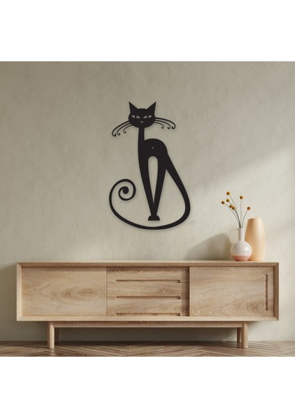 Kedi Duvar Stickerı modelleri