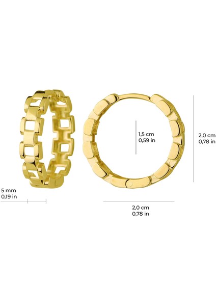 14 Ayar Altın Halka Küpe 4,51 gr fiyatları