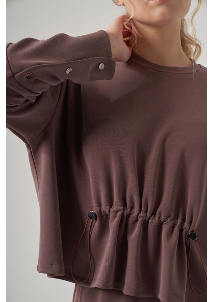 Runn Vizon Tex Modal Kumaş Sweatshirt