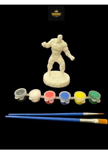 SPİDERMAN BATMAN HULK 3D FİGÜR BOYAMA SETİ modelleri