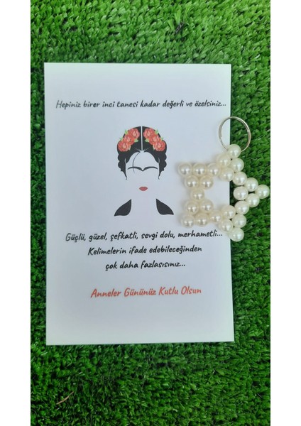 Anneler Günü Hediyelik Anahtarlık - Inci Yıldız Anahtarlık - 10 Adet Hediyelik Anneler Günü fiyatları