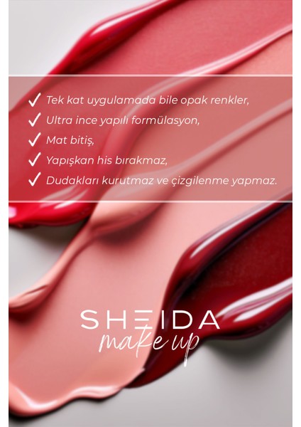 Ultra Long Lasting Lip (Kalıcı Sıvı Ruj) No:05