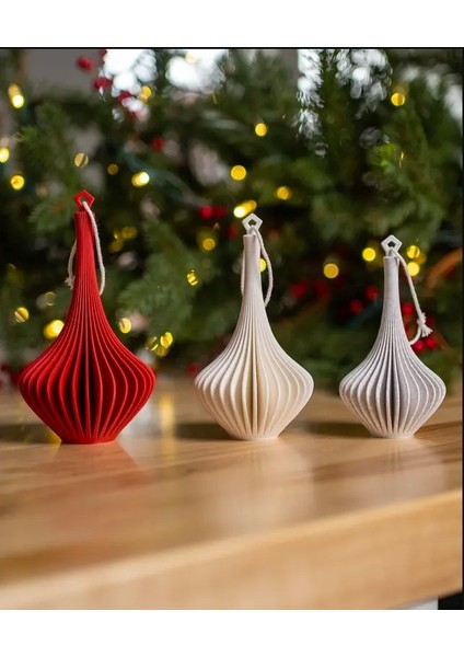 Dekoratif Yılbaşı Ağaç Süsü