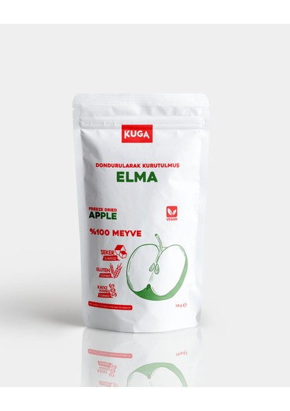 Dondurularak Kurutulmuş Elma