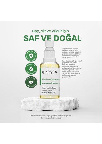 2 Adet Saç Bakım Yağı Complex - Biberiye Yağı Hindistan Cevizi Argan Lavanta Jojoba Yağı Saç Bakımı Kepeğe Karşı - Bitkisel Vücut Yağı