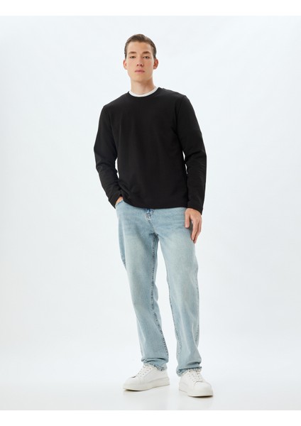 Straight Fit Kot Pantolon - Mark Jean