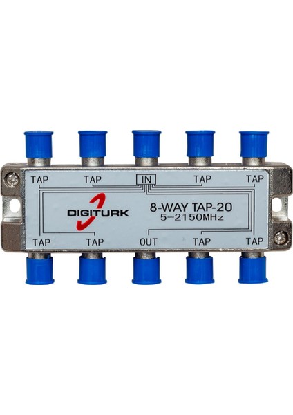 5-2150 MHZ 20DB 8 YOLLU TAP SWITCH 1/8 SPLITTER