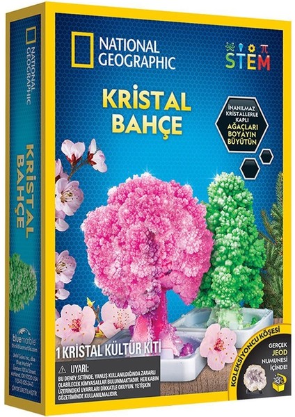 NAT00002 National Geographic Kristal Bahçe Kiti - Trcrysgrdn +8 Yaş
