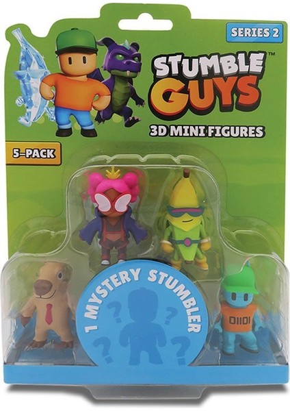 TUY14000 Stumble Guys 5li Mini Figür S2-SG-30006_5