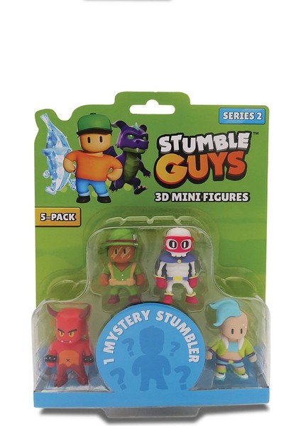 TUY14000 Stumble Guys 5li Mini Figür S2-SG-30006_5