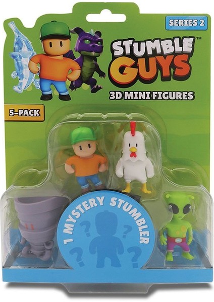 TUY14000 Stumble Guys 5li Mini Figür S2-SG-30006_5