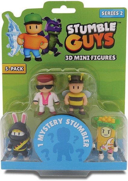 TUY14000 Stumble Guys 5li Mini Figür S2-SG-30006_5