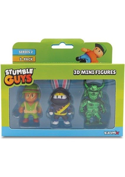 TUY15000 Stumble Guys 3lü Mini Figür S2-SG-30006_3