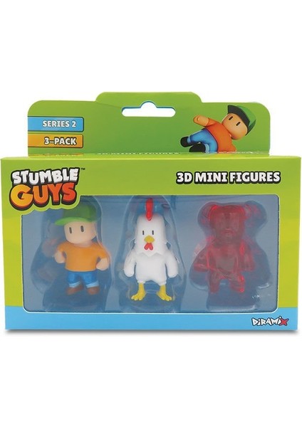 TUY15000 Stumble Guys 3lü Mini Figür S2-SG-30006_3