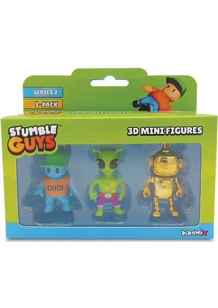 TUY15000 Stumble Guys 3lü Mini Figür S2-SG-30006_3