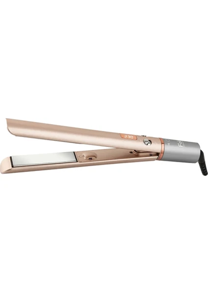 Fakir Glow Keratin Saç Düzleştirici Seramik Plaka İle 120-230°C Isı Ayarı 42W Beyaz