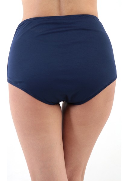 Kadın Büyük Beden Yüksek Bel Toparlayıcı Likralı Kumaş Bikini Altı modelleri