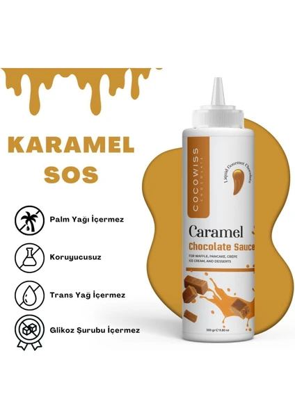 Cocowiss Chocolate Karamel Sos 300gr