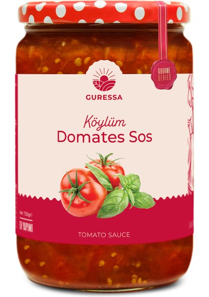 Köylüm Domates Sos 720 Gr Doğal Ev Yapımı