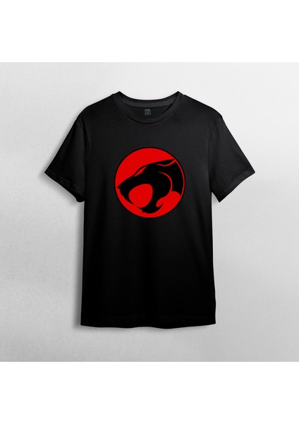 Thundercats %100 Pamuklu Bisiklet Yaka T-Shirt Model 2