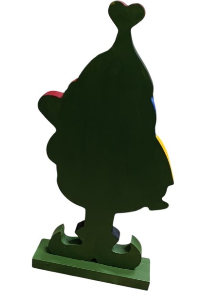 Noel Baba Gnome Ahşap Dekor - Yılbaşı, Noel, Özel Etkinlik