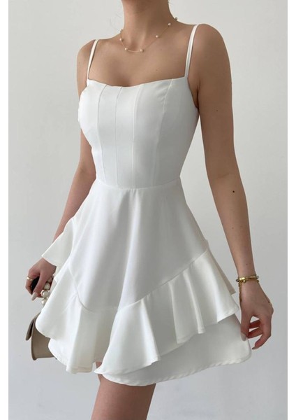 Prenses Model Askılı Elbise modelleri
