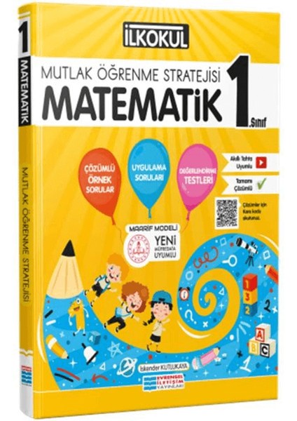 1.sınıf Matematik Mutlak Öğrenme Stratejisi Kitabı