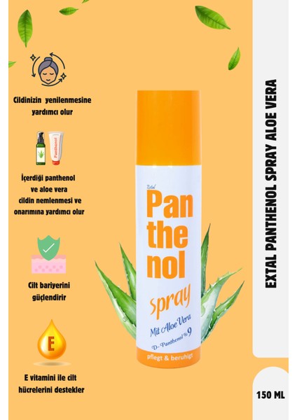 Spray Mit Aloe Vera %9 Oranında Panthenol 150 ml