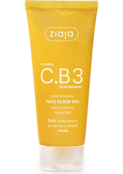 Zıaja Vıtamın Cb3 Nıacınamıde Yuz Scrub Jel 100 ml