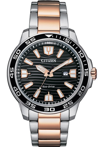 Eco Drive Çelik Erkek Kol Saati Su Geçirmez
