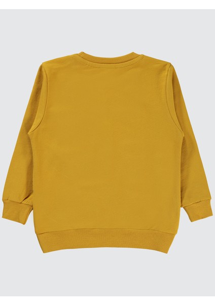 Erkek Çocuk Sweatshirt 2-5 Yaş Hardal fiyatları