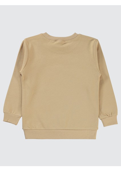 Kız Çocuk Sweatshirt 2-5 Yaş Yulaf Sütü fiyatları