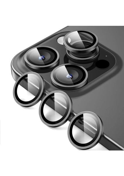 Apple iPhone 14 Pro Kamera Lens Koruyucu Kırılmaz Cam Kaliteyi Bozmaz Temperli Berrak Koruma Cl-07