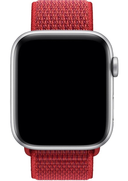 Apple Apple Watch 10/11/9/8/7/6/5/4/3/SE/ULTRA/HK/PRO/MAX 49MM 46MM 45MM 44MM 42MM Kordon Kayış Bileklik Naylon Örgü Hasır Cırt Cırtlı Kaliteli Silikon fırsatları