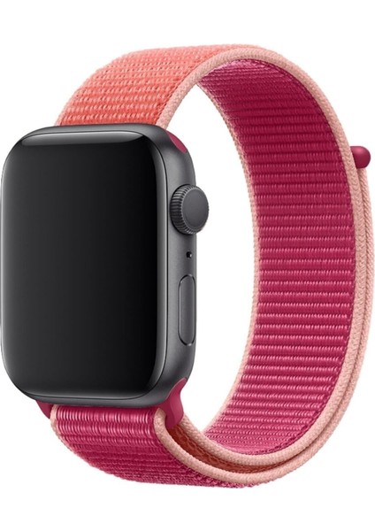 Apple Watch Seri 1/2/3/4/5/6/7/8/SE/Ultra 38mm 40mm 41mm 42mm 44mm 45mm 49mm Kordon Kayış Bileklik Naylon Örgü Hasır Cırt Cırtlı Kaliteli Silikon fırsatları