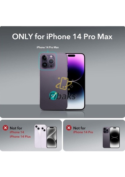 Apple iPhone 14 Pro Max Kılıf AntiShock Köşe Korumalı Darbe Emici Crystal Berrak Şeffaf Sert Silikon