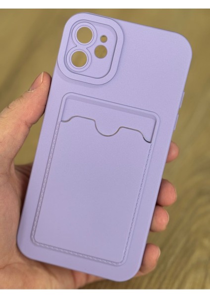 Apple iPhone 12 Kılıf Kamera Lens Korumalı Kartlıklı Cüzdanlı Yumuşak Silikon Kapak modelleri
