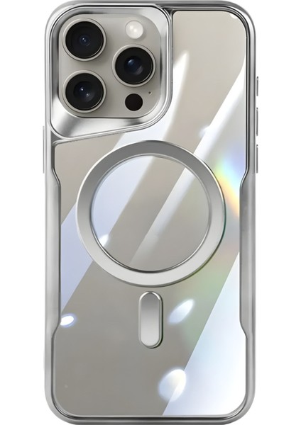 Apple iPhone 14 Pro Max Kılıf Prizma Kamera Çıkıntılı Magsafe Şarj Destekli Mat Renkli Şeffaf Kapak fiyatları
