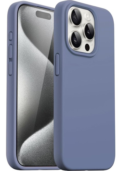 iPhone 14 Pro Kılıf İçi Kadife Lansman Renkli Yumuşak Silikon Kapak