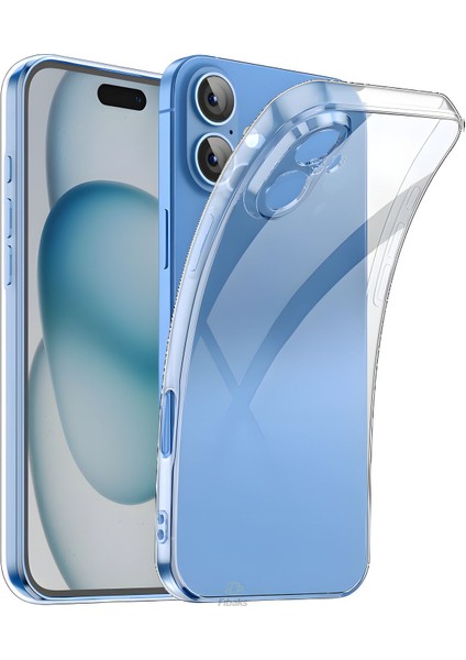 Apple iPhone 16 Kılıf Kamera Korumalı Şeffaf Ultra Ince Esnek Renksiz Silikon Kapak modelleri