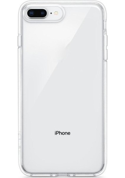 Apple iPhone 8 Plus Kılıf A+ Şeffaf Lüx Süper Yumuşak 0.3mm Ince Slim Silikon