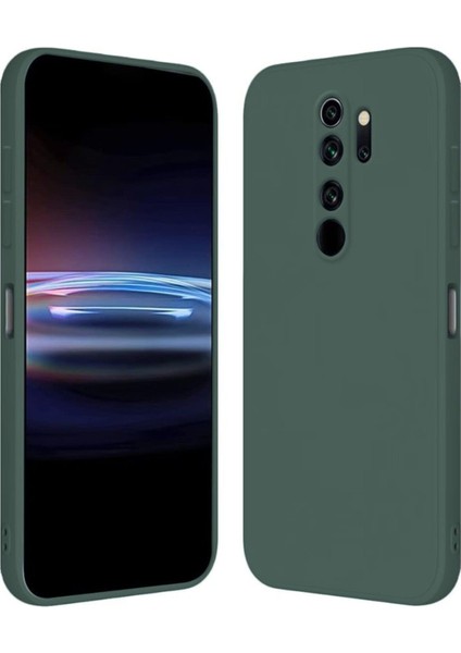 Oppo A9 2020 Kılıf Yumuşak Dokulu Silikon Kapak