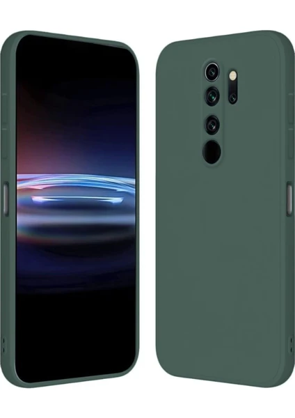 Oppo A9 2020 Kılıf Yumuşak Dokulu Silikon Kapak