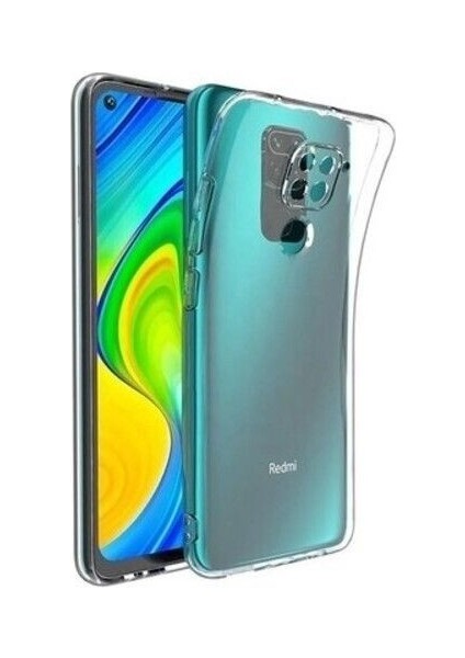 Xiaomi Redmi Note 9 Kılıf 3D kamera Korumalı Şeffaf Yumuşak Süper Silikon Kapak