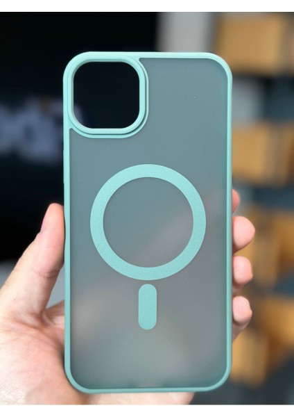 Apple iPhone 15 Plus Kılıf Kamera Çıkıntılı Magsafe Şarj Destekli Mat fırsatları