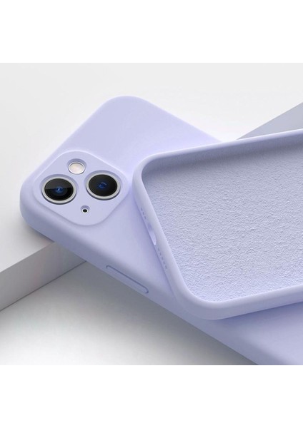 Apple iPhone 15 Kamera Korumalı Lansman Içi Kadife Yumuşak Liquid Silikon Kılıf