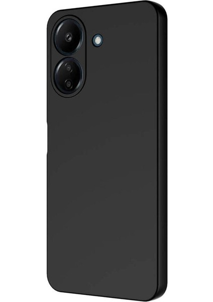 Xiaomi Redmi 13C Kılıf Kamera Çıkıntılı Içi Kadife Lansman Yumuşak Dokulu Silikon Kapak