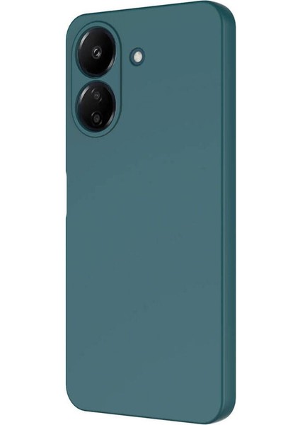 Xiaomi Redmi 13C Kılıf Kamera Çıkıntılı Içi Kadife Lansman Yumuşak Dokulu Silikon Kapak