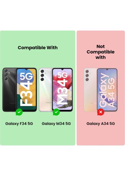 Samsung Galaxy M34 5g Kılıf Kamera Çıkıntılı Deri Görünümlü Dikiş Desenli Koruyucu Kapak Kilif fiyatları