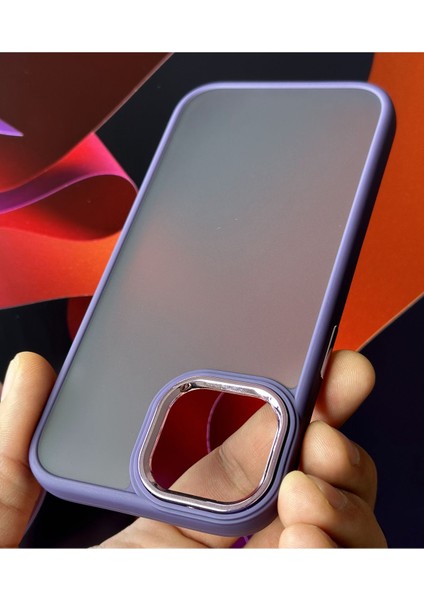 Apple iPhone 15 Kılıf Metal Buzlu Şeffaf Transparan Kapak indirimleri